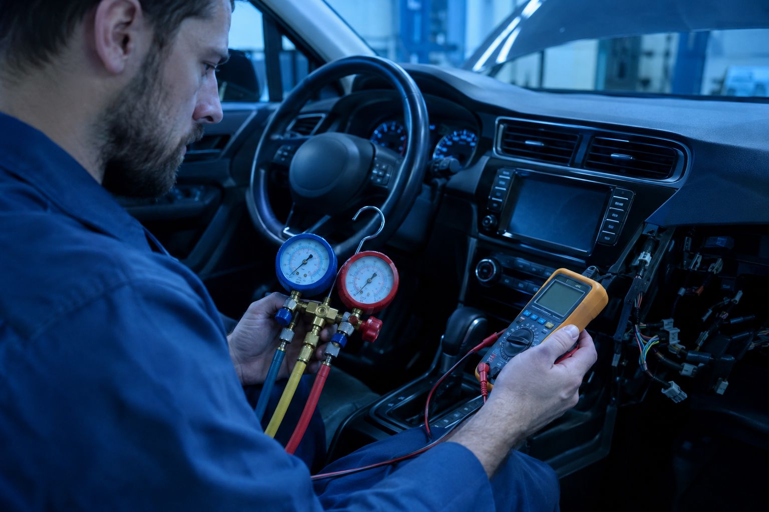AC & Electrical Work at AB Automobiles